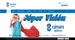 Desktop Screenshot of camaraopticos.com